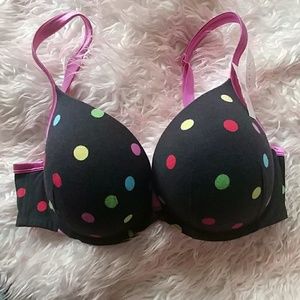 Cacique by lane bryant 38c polka dot bra
